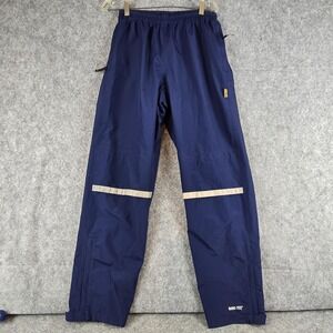 Road Runner Pants Mens Medium Blue GORE-TEX Rain Waterproof Reflective Hiking